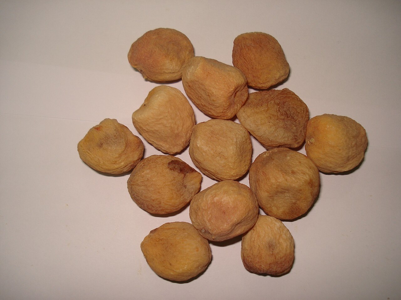 Dried apricots