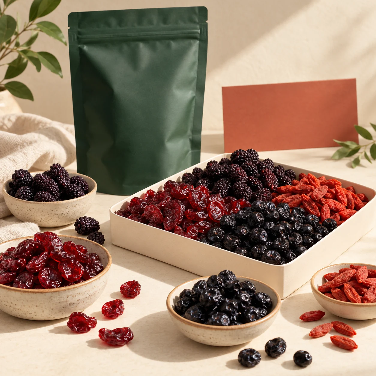 Parshwanath Dry Fruits cranberries in a berry assortment